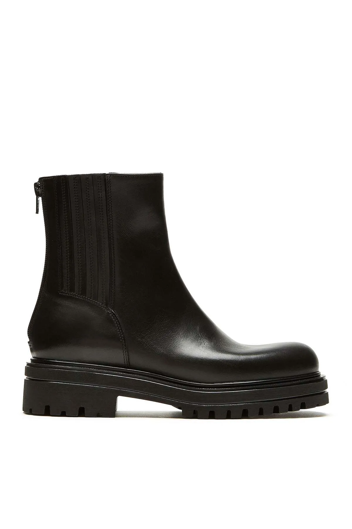 Tayler Leather Boot - Black