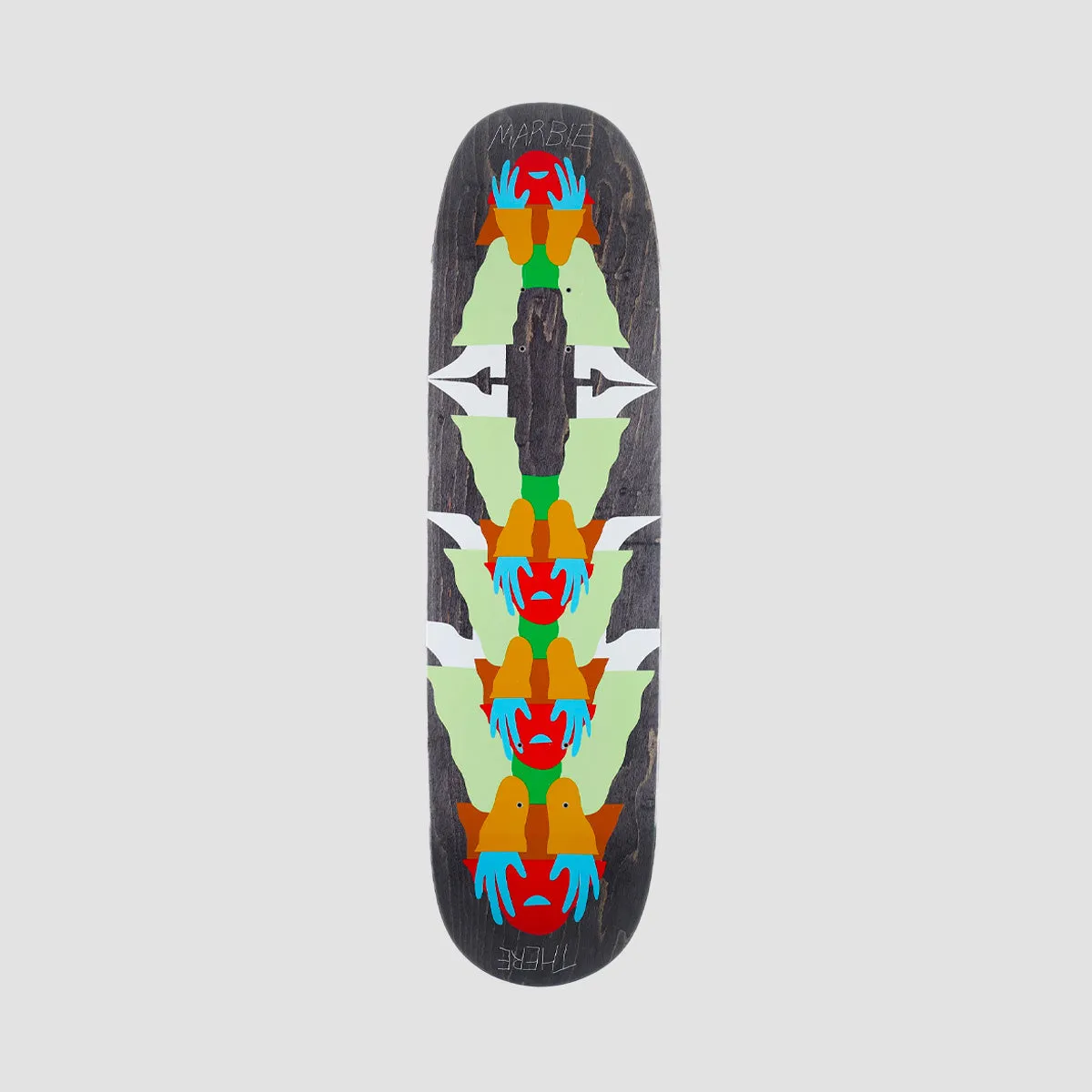 There Reflect Marbie Skateboard Deck Various Stains - 8.5