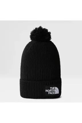 TNF Logo Box Pom Beanie