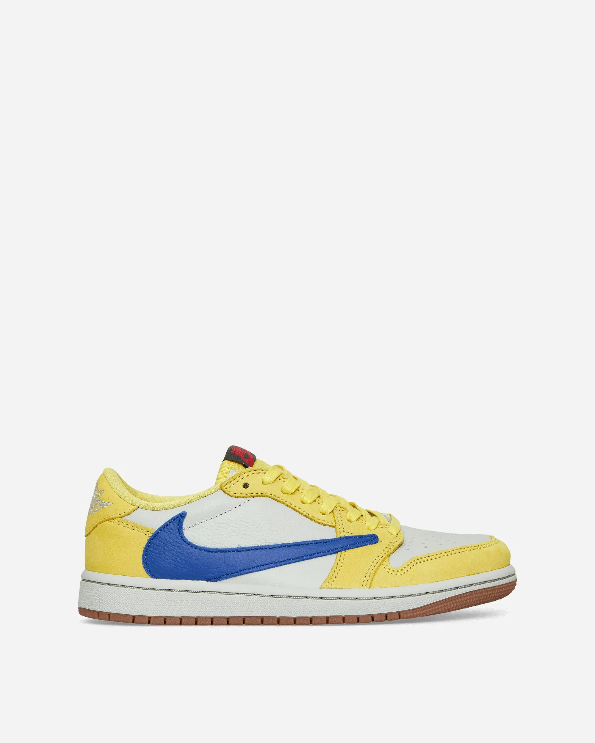 Travis Scott WMNS Air Jordan 1 Low OG Sneakers Canary