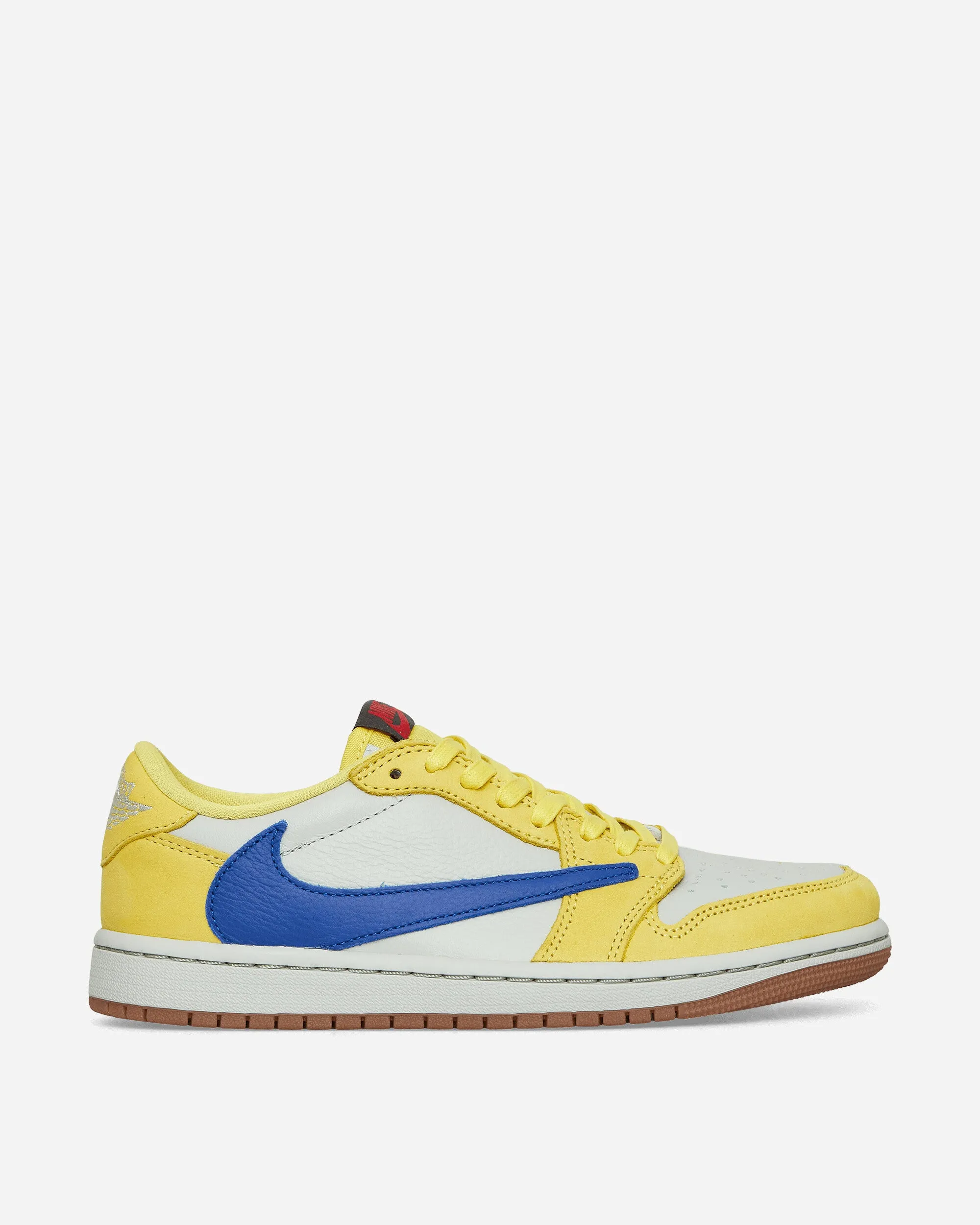 Travis Scott WMNS Air Jordan 1 Low OG Sneakers Canary