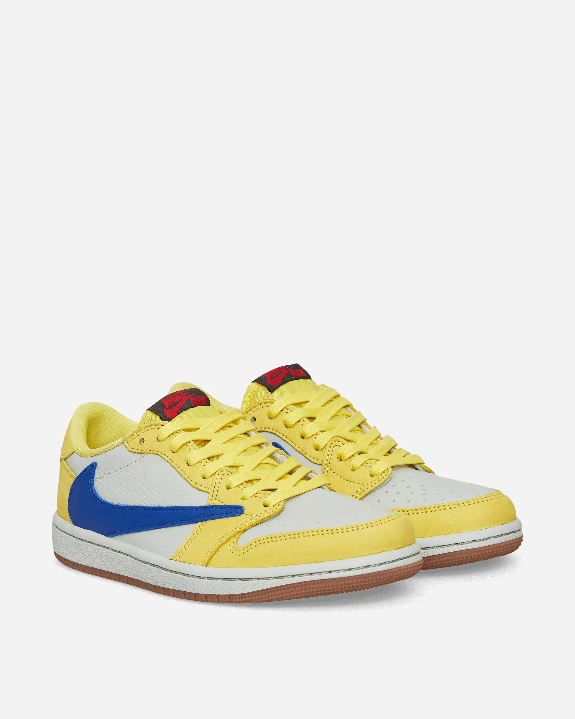 Travis Scott WMNS Air Jordan 1 Low OG Sneakers Canary