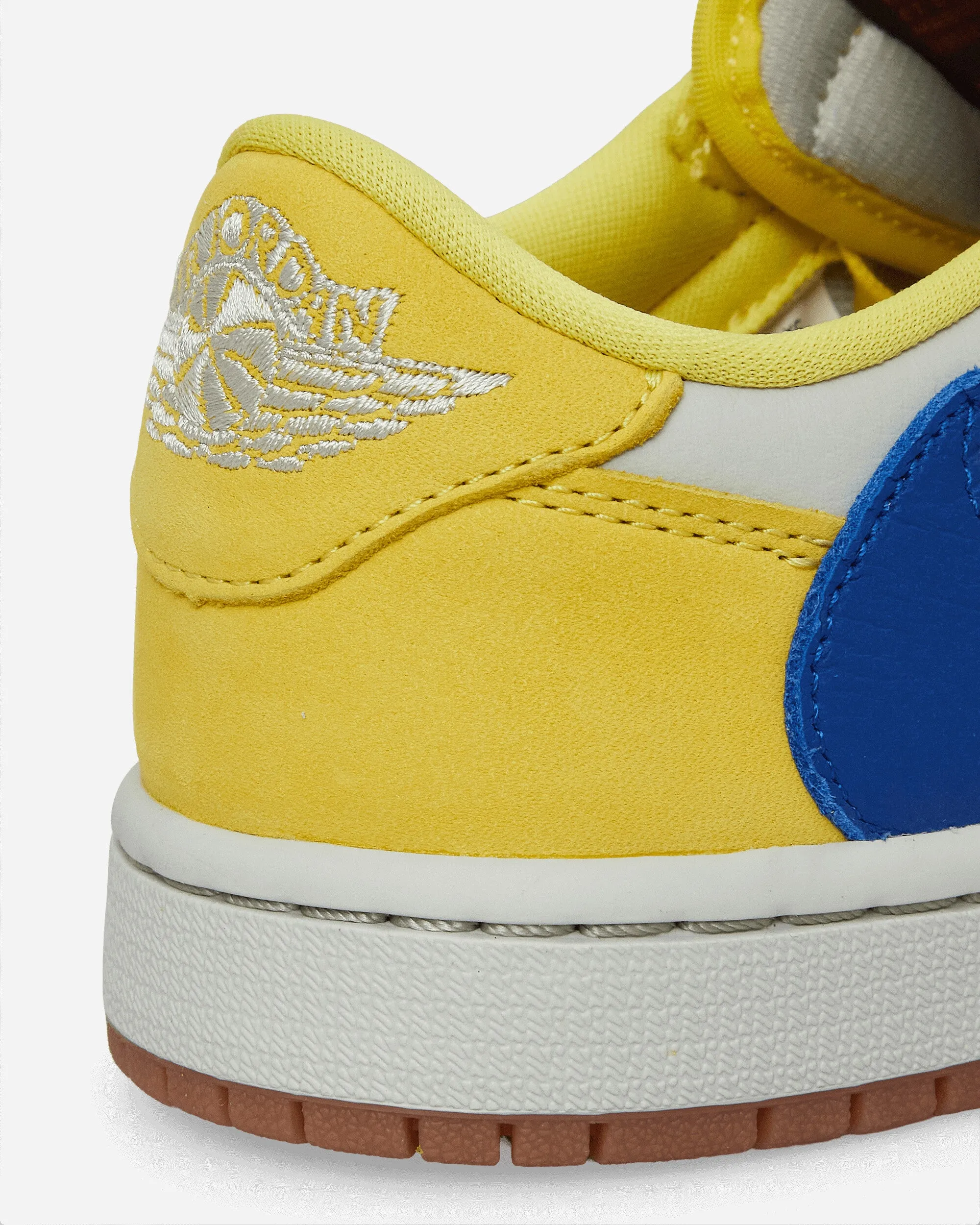 Travis Scott WMNS Air Jordan 1 Low OG Sneakers Canary