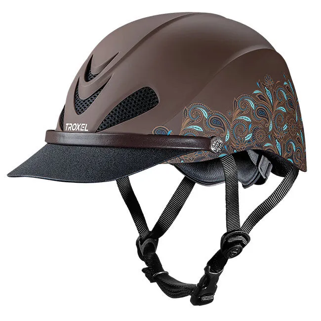 Troxel Dakota Helmet - Turquoise Paisley