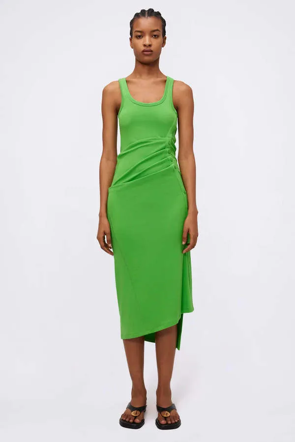 Trudy Tank Midi Dress - Parakeet