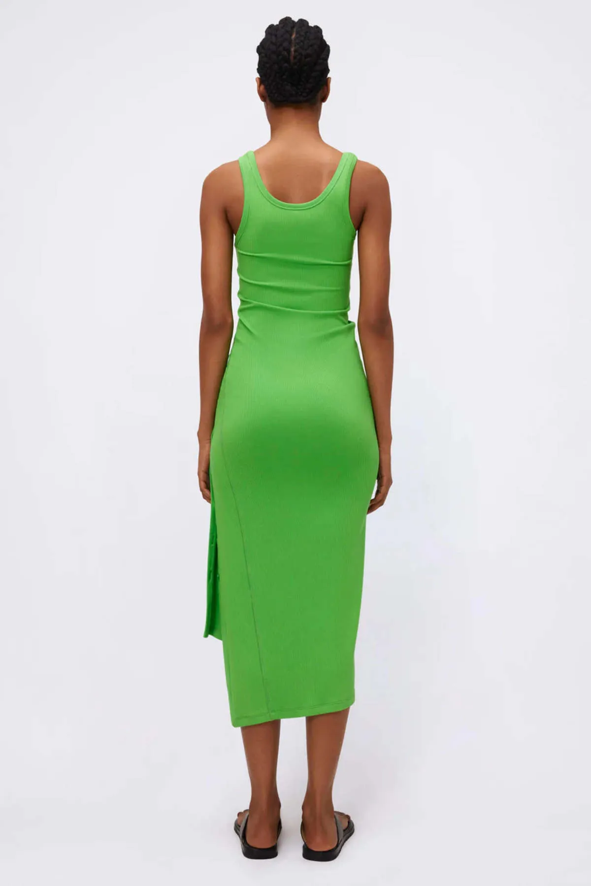 Trudy Tank Midi Dress - Parakeet