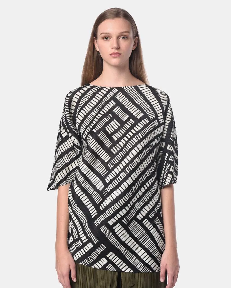 Tunic in Black/White