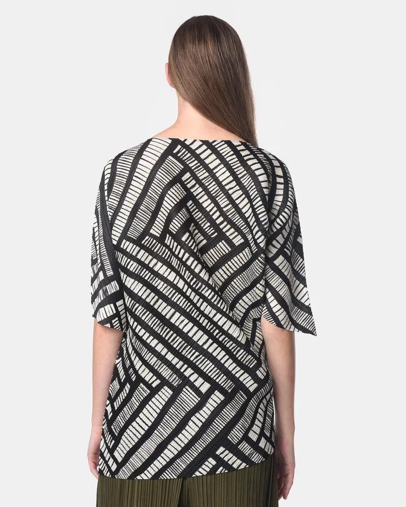 Tunic in Black/White