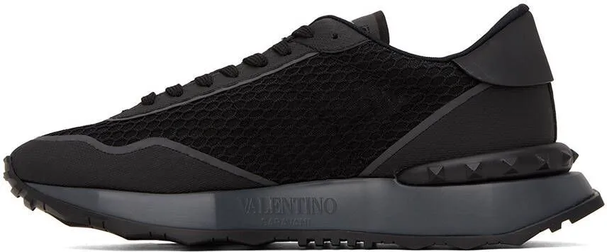 Valentino Garavani Black & White Netrunner Sneakers