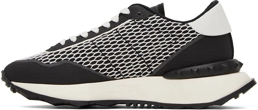 Valentino Garavani Black & White Netrunner Sneakers