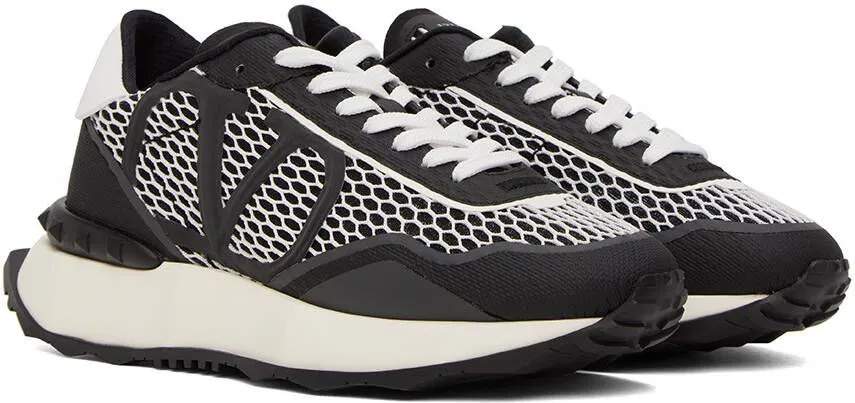 Valentino Garavani Black & White Netrunner Sneakers