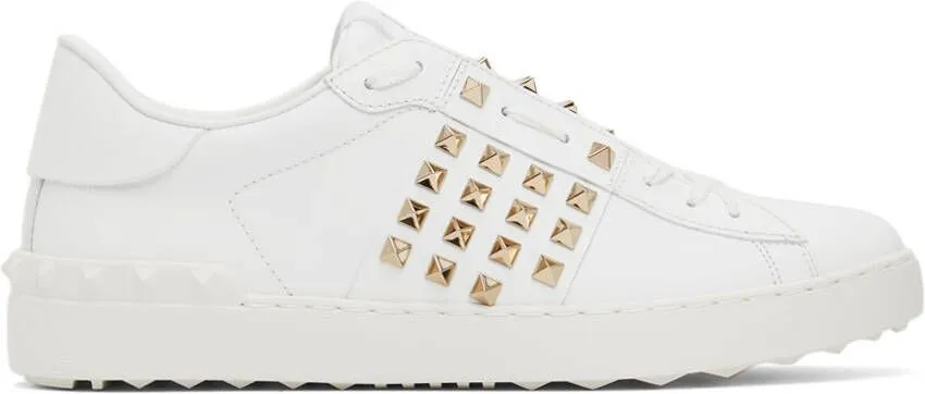 Valentino Garavani White Untitled Open Sneakers