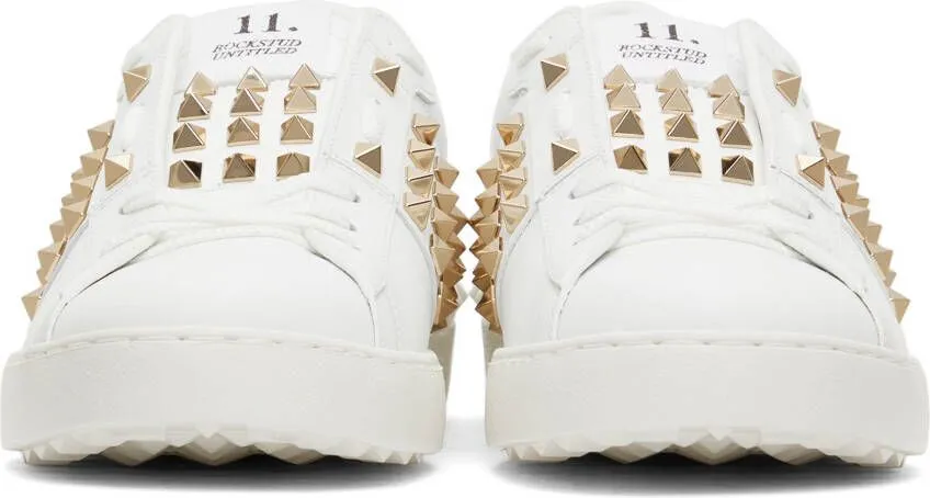 Valentino Garavani White Untitled Open Sneakers