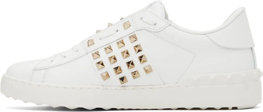 Valentino Garavani White Untitled Open Sneakers