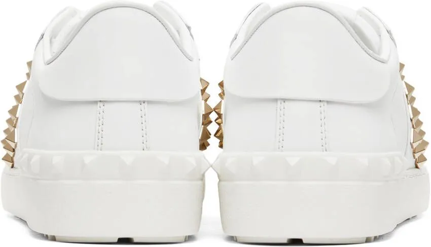 Valentino Garavani White Untitled Open Sneakers