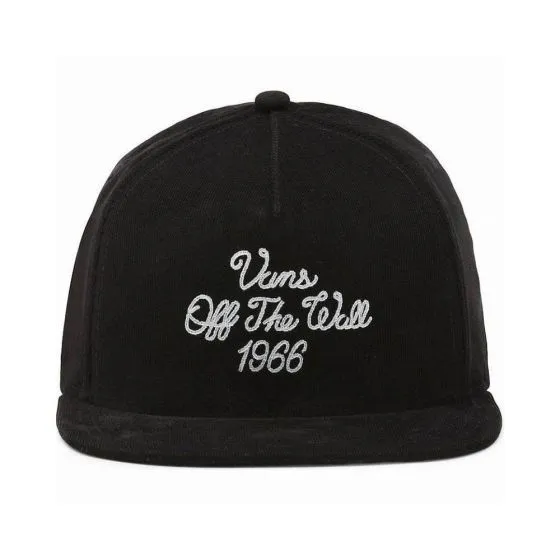 Vans 66 Champs Mens Snap Back Cap - Black