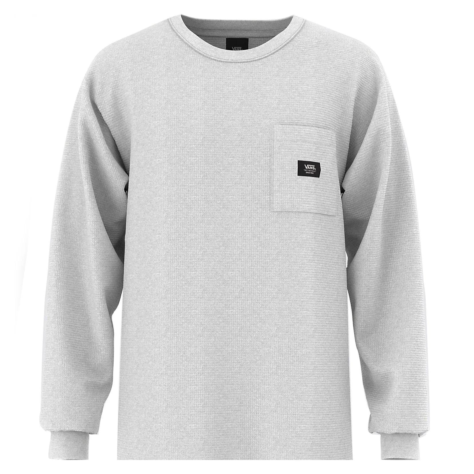 Vans Alder Long Sleeve Pocket Thermal - Heather Grey