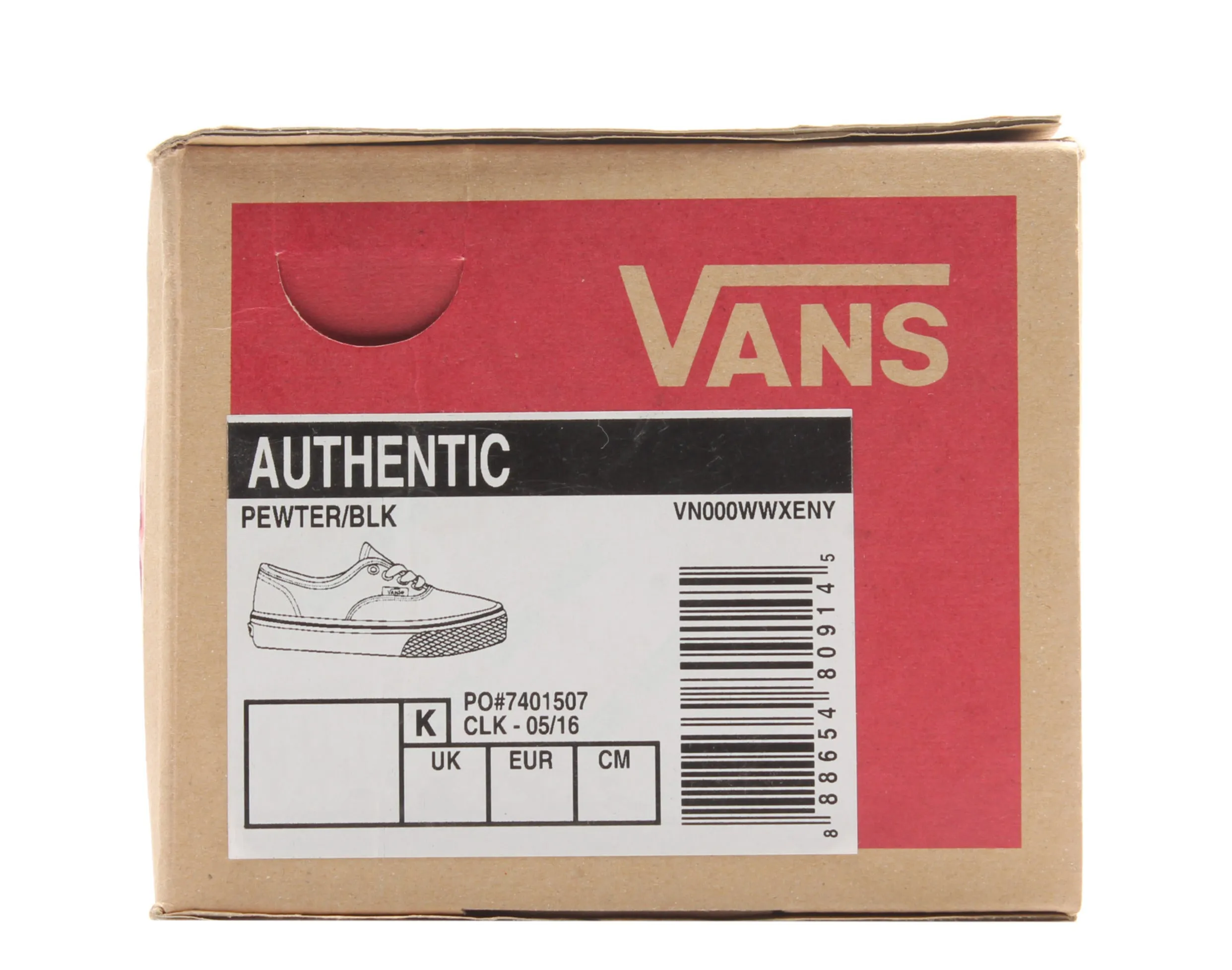 Vans Authentic Little/Big Kids Low Top Sneakers