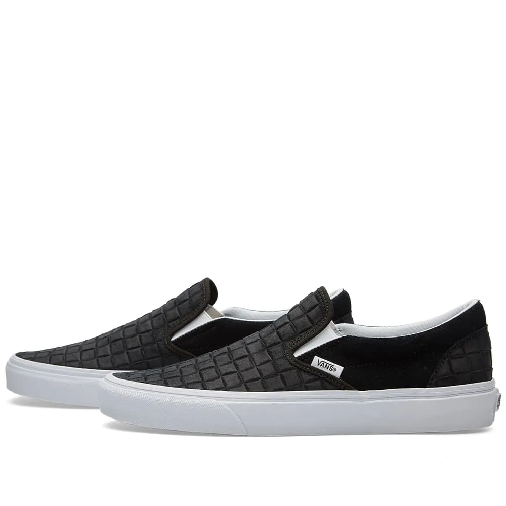 Vans Classic Slip OnBlack Suede Checkerboard