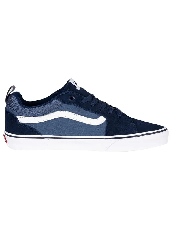 Vans Filmore Suede Canvas Trainers - Dress Blue