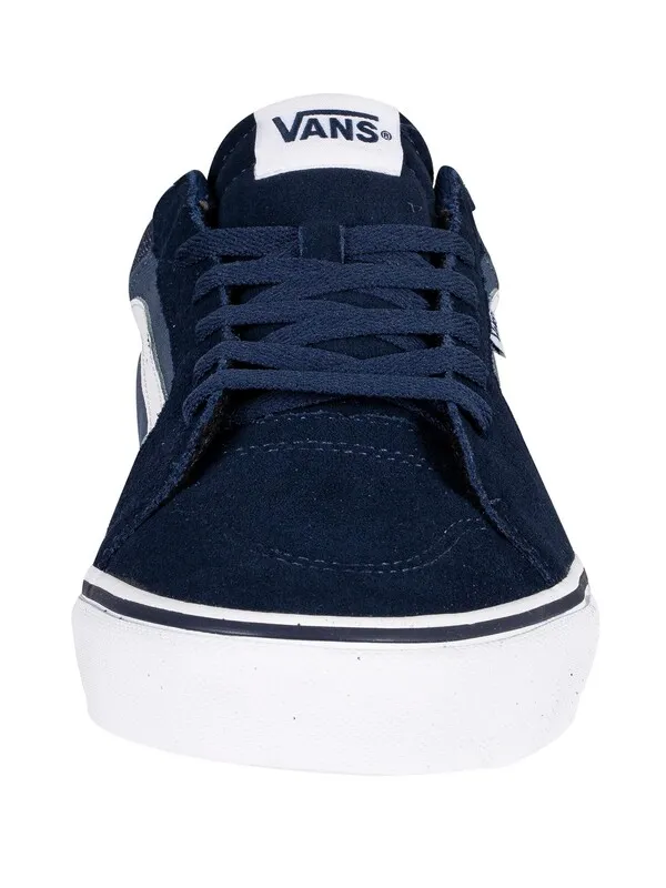 Vans Filmore Suede Canvas Trainers - Dress Blue