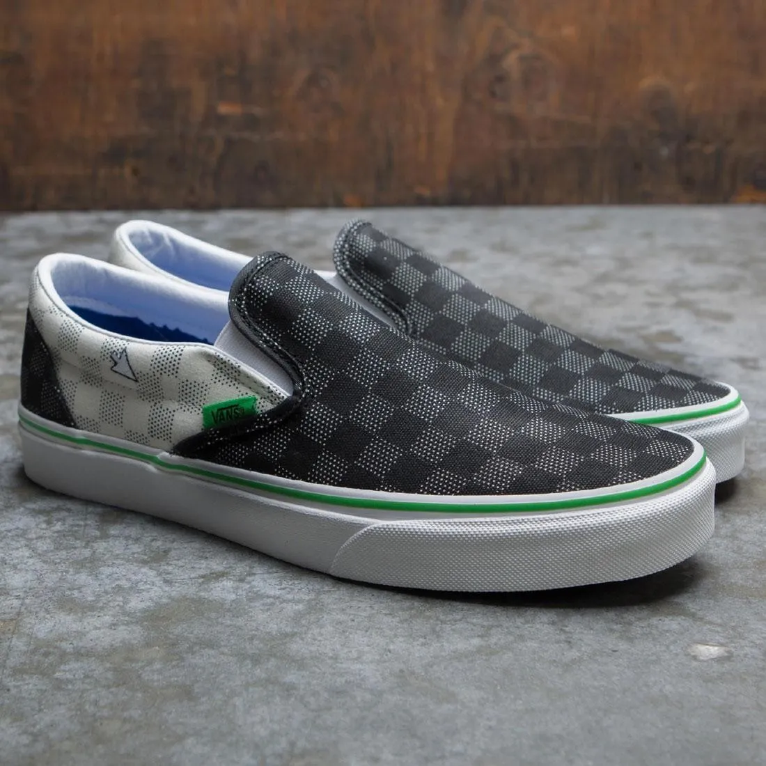 Vans Men Classic Slip-On - Vanscii (black / white)