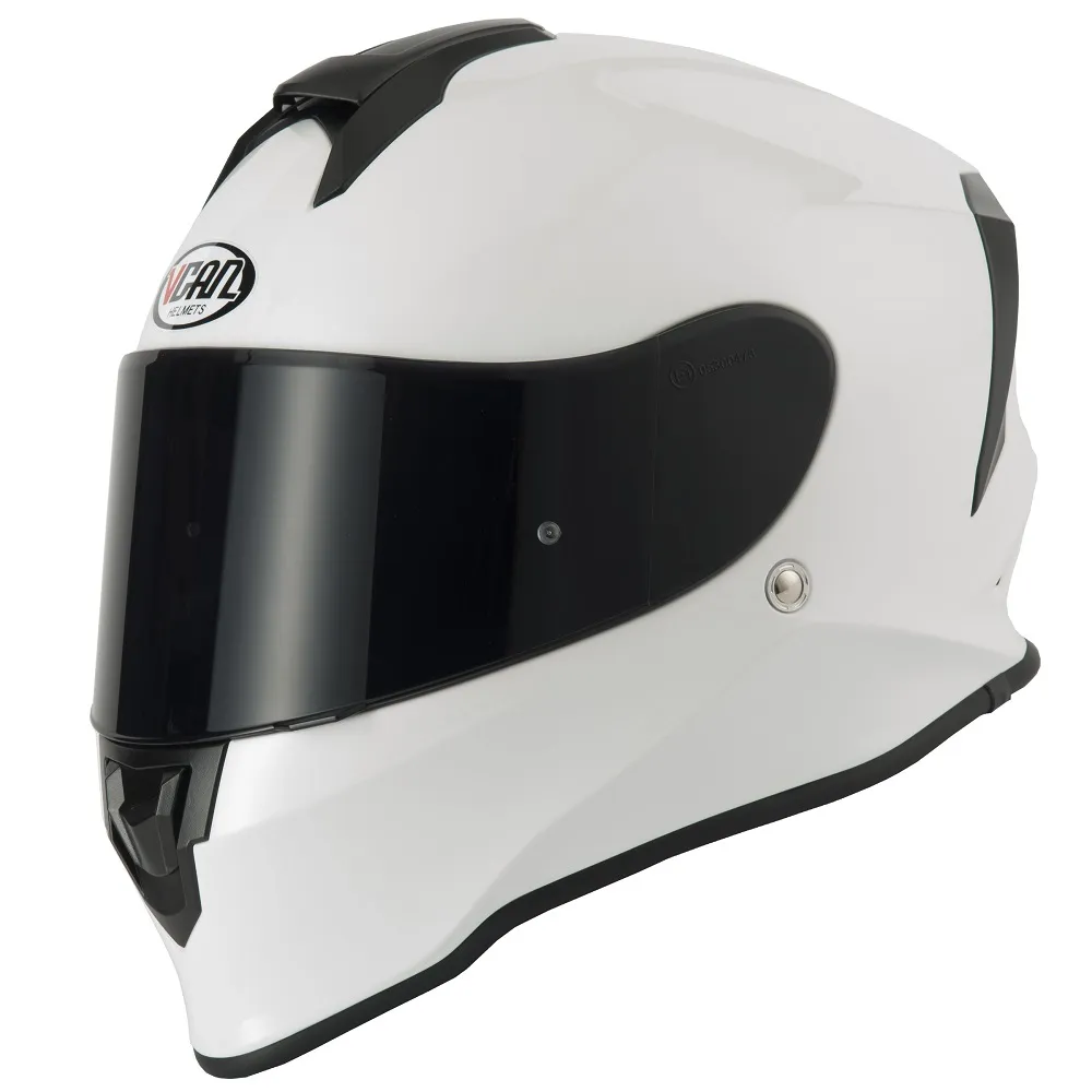 Vcan H151 Plain Helmet - White