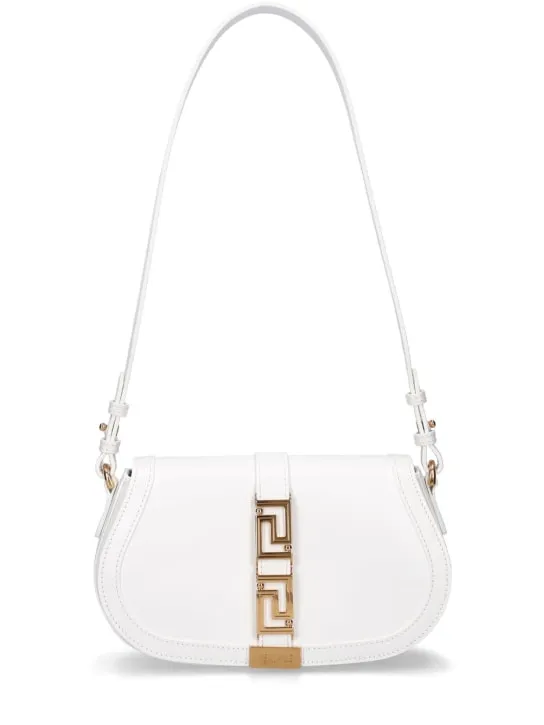 Versace   Small Greca Goddess leather shoulder bag 