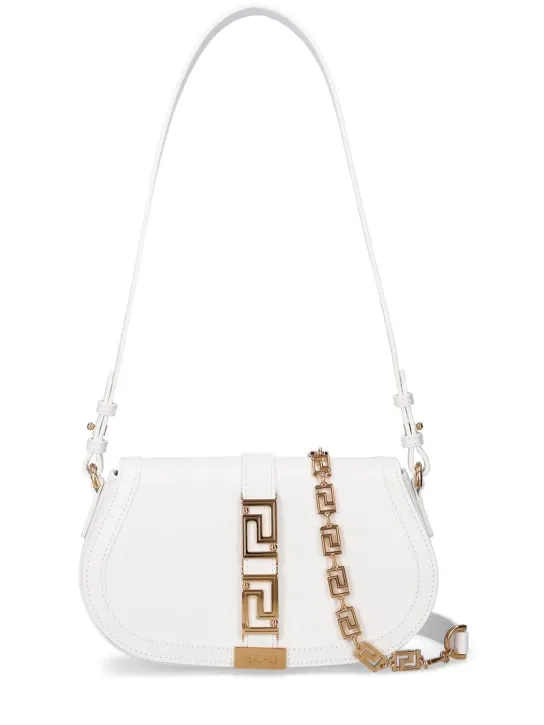 Versace   Small Greca Goddess leather shoulder bag 