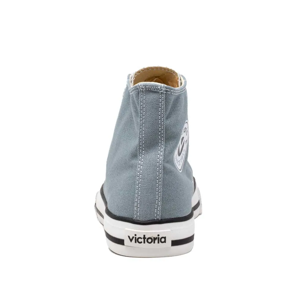 Victoria Tribu Canvas Mid Boot Trainers Atlantico