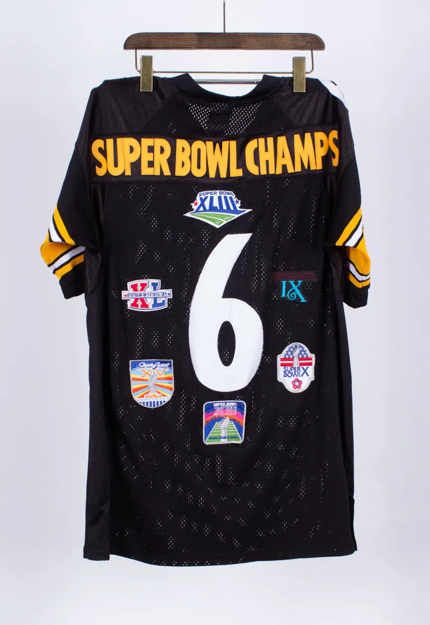 Vintage 90s Reebok NFL Steelers Mesh Jersey | Vintage Online Store