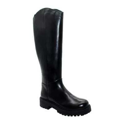 Volatile Jane Lug Bottom Boot with Backpull