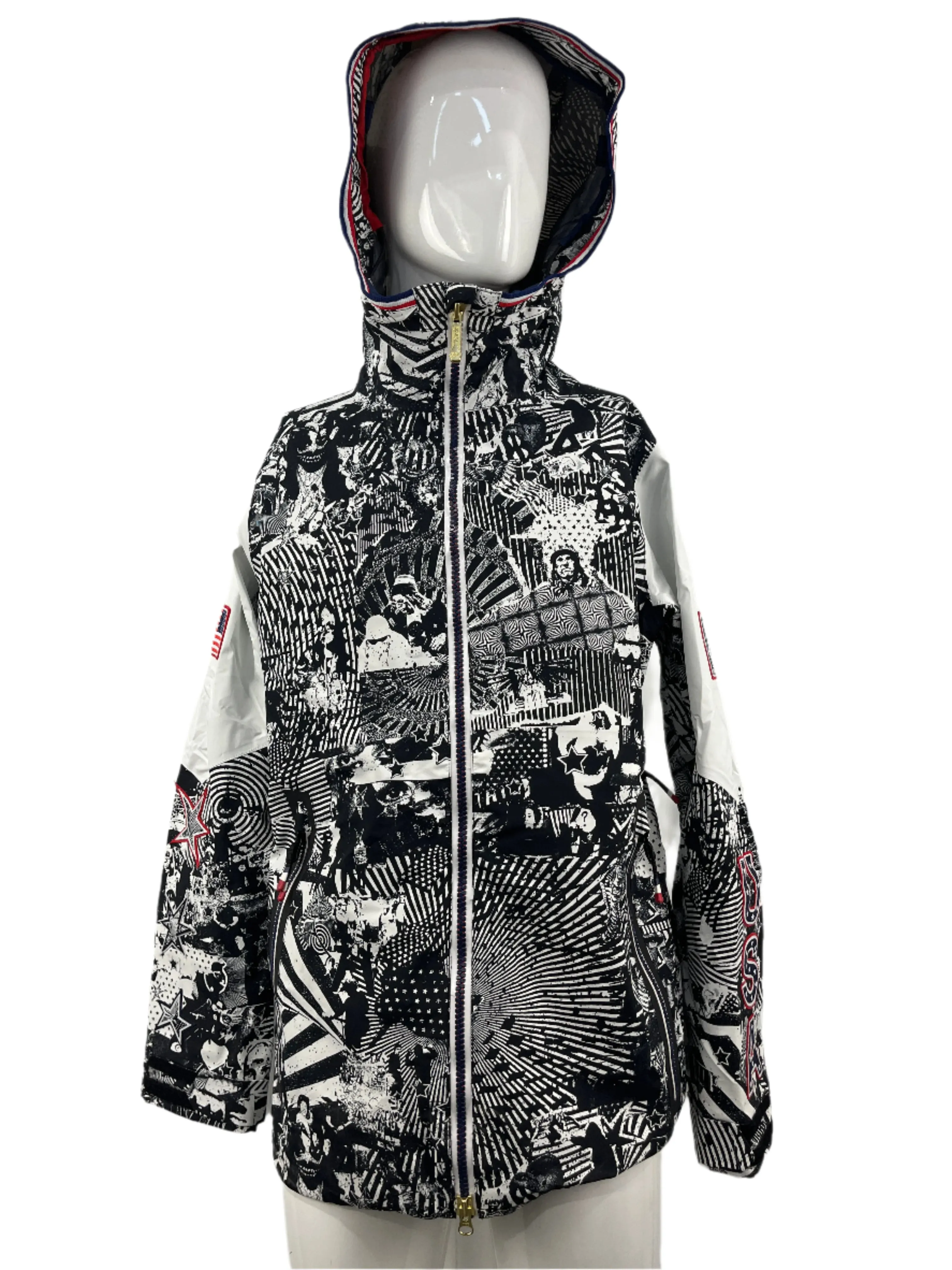 Volcom X US Snowboard Team Gore-Tex Olympic Graffiti Jacket