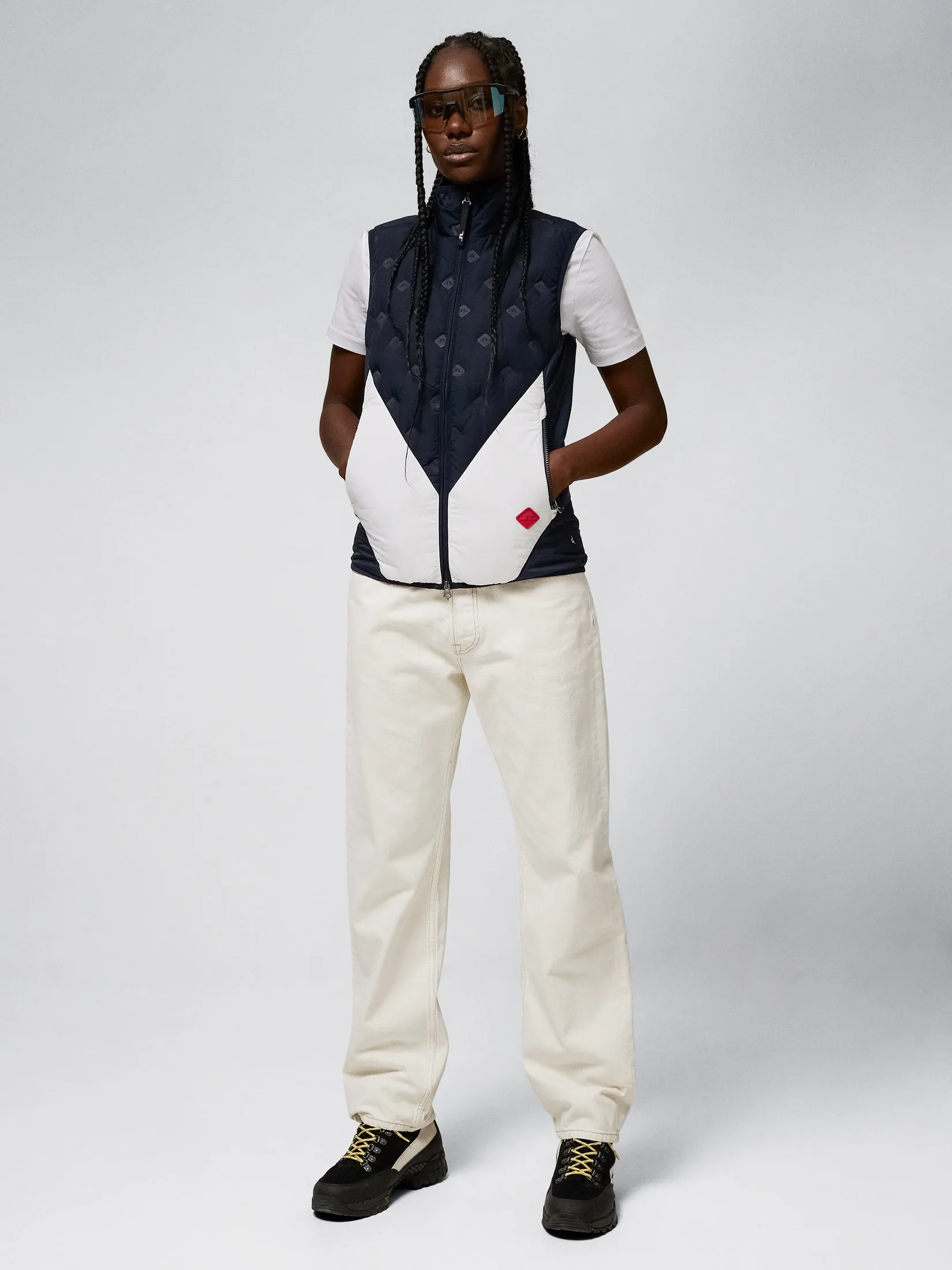 W Rosetta Hybrid Vest / JL Navy