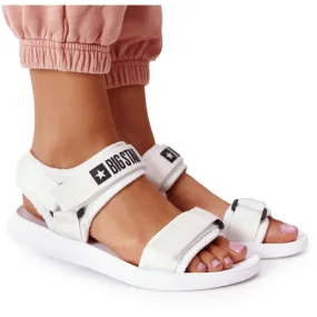 Women's sports sandals Big Star HH274A026 White