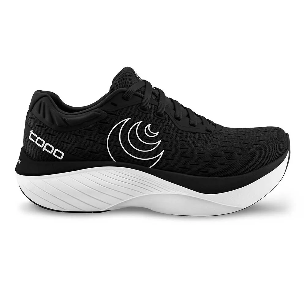 Women's Atmos Running Shoe - Black/White - Wide (D)