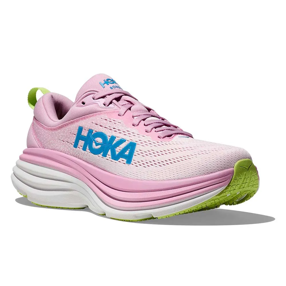 Women's Bondi 8 Running Shoe - Pink Twilight/Waterpark - Regular (B)