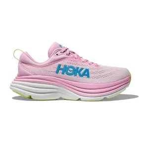 Women's Bondi 8 Running Shoe - Pink Twilight/Waterpark - Regular (B)