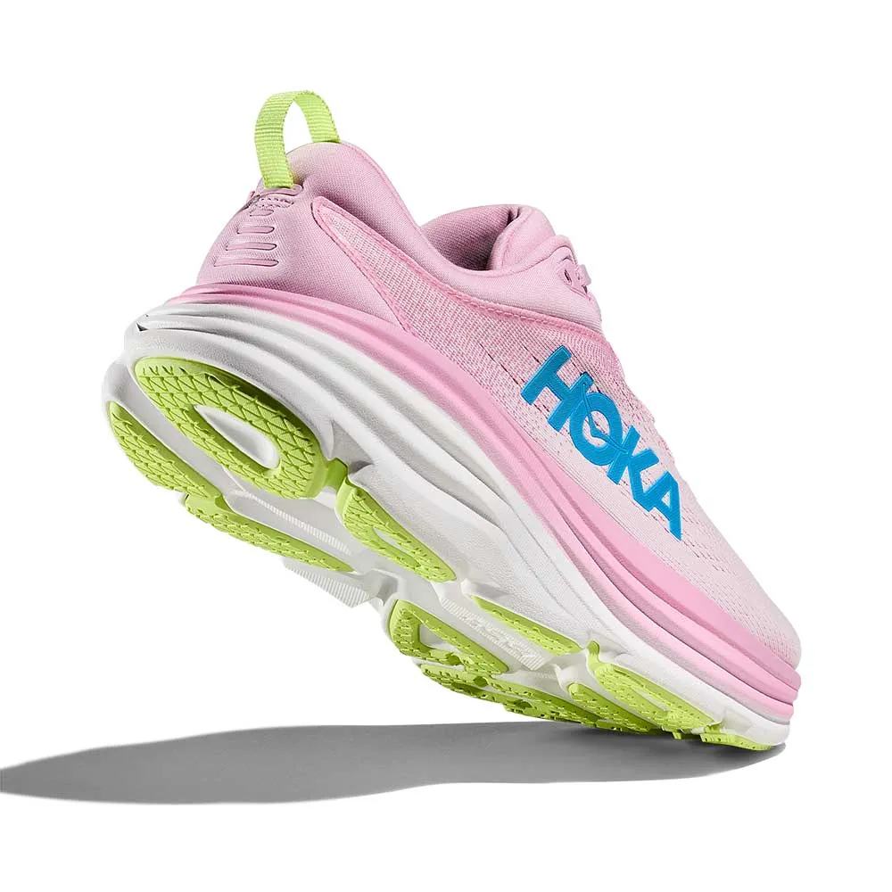 Women's Bondi 8 Running Shoe - Pink Twilight/Waterpark - Regular (B)