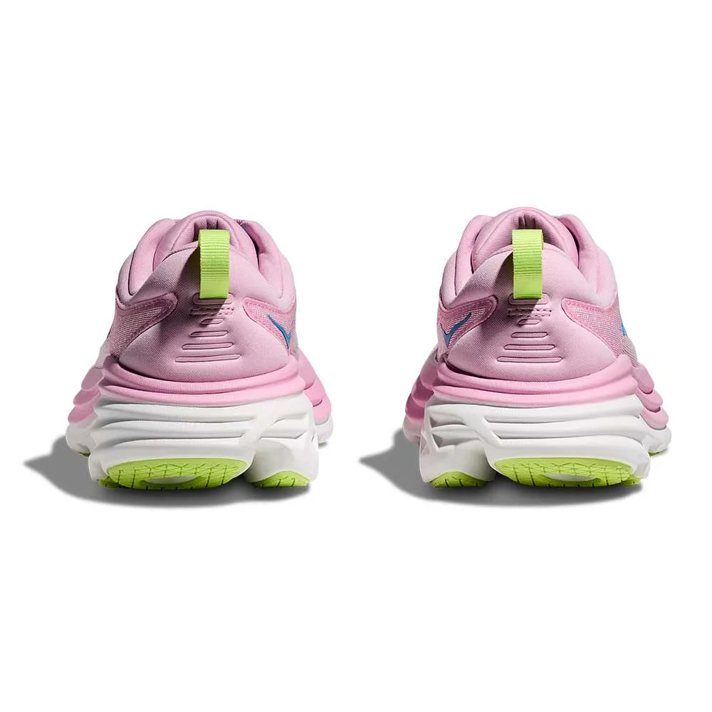 Women's Bondi 8 Running Shoe - Pink Twilight/Waterpark - Regular (B)