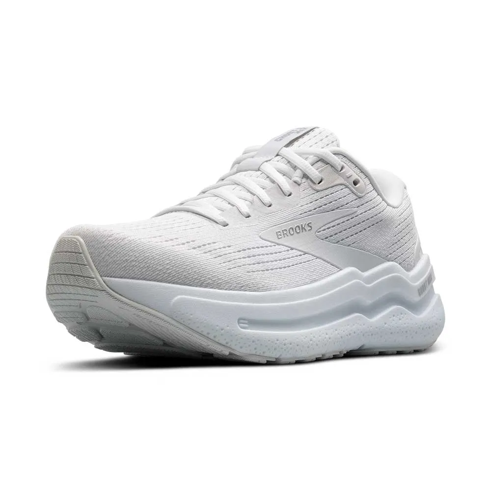 Women's Ghost Max 2 Running Shoe - Bright White/Bright White - Wide (D)