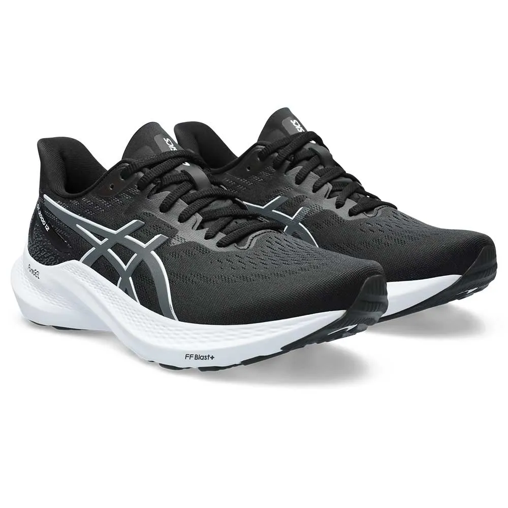 Women's GT-2000 12 Running Shoe - Black/Carrier Grey - Wide (D)