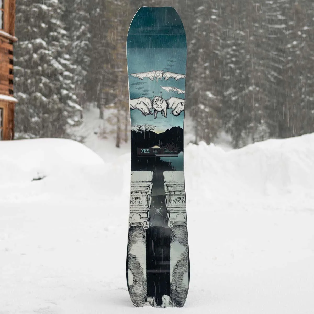 YES Snowboards Men's Warca Unnic JPS Snowboard